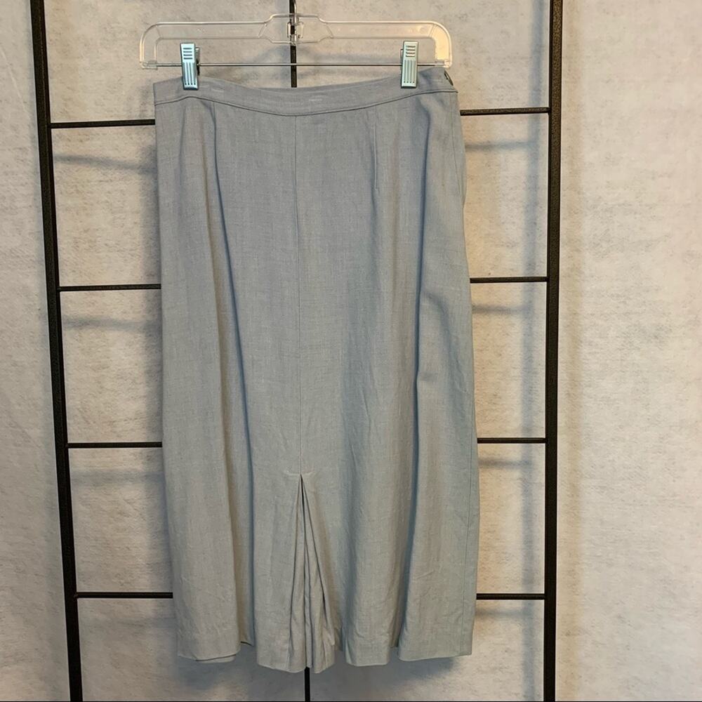 Vintage Light‎ Blue Midi Skirt  Women's Size S